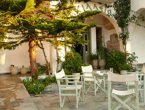 Axilleion Hotel Aspous Экстерьер фото